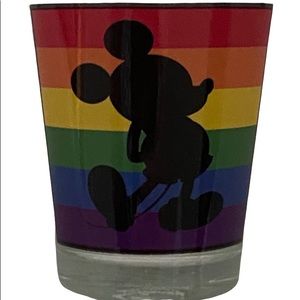 Disney Mickey Mouse Rainbow Shot Glasses X4 New